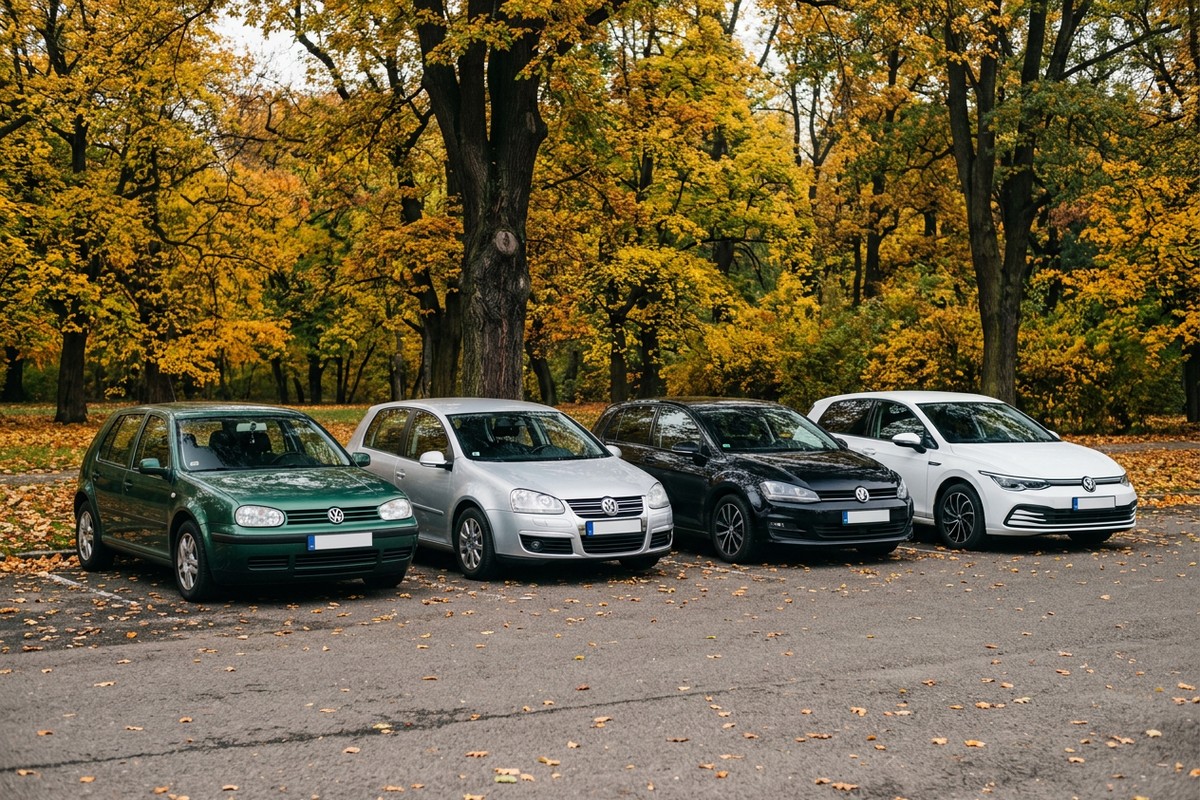 Jaké pneu na Volkswagen Golf? Rozměr podle generace a jak ji poznat v průkazu
