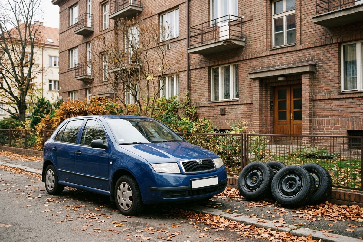 Škoda Fabia 6Y (1999–2007): devět aut z deseti jezdí na 165/70 R14
