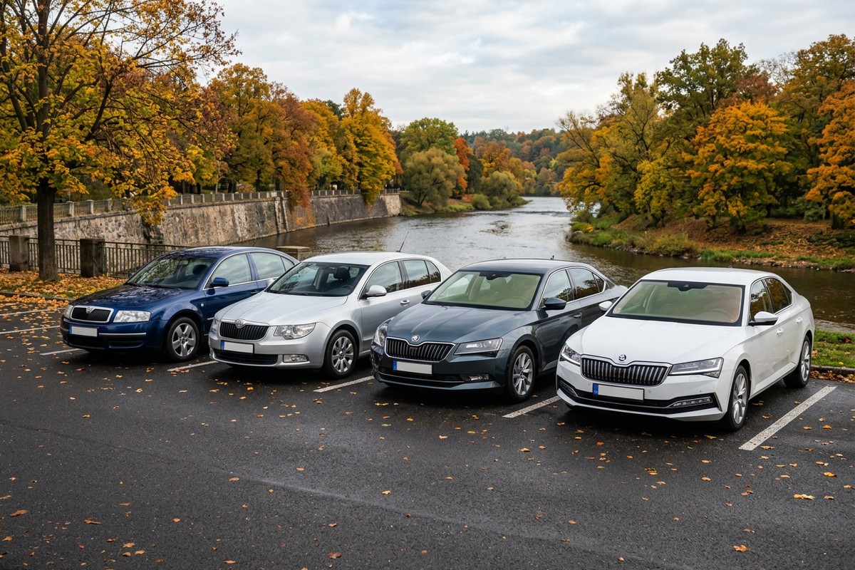 Jaké pneu na Škoda Superb? Rozměr podle generace a jak ji poznat v průkazu