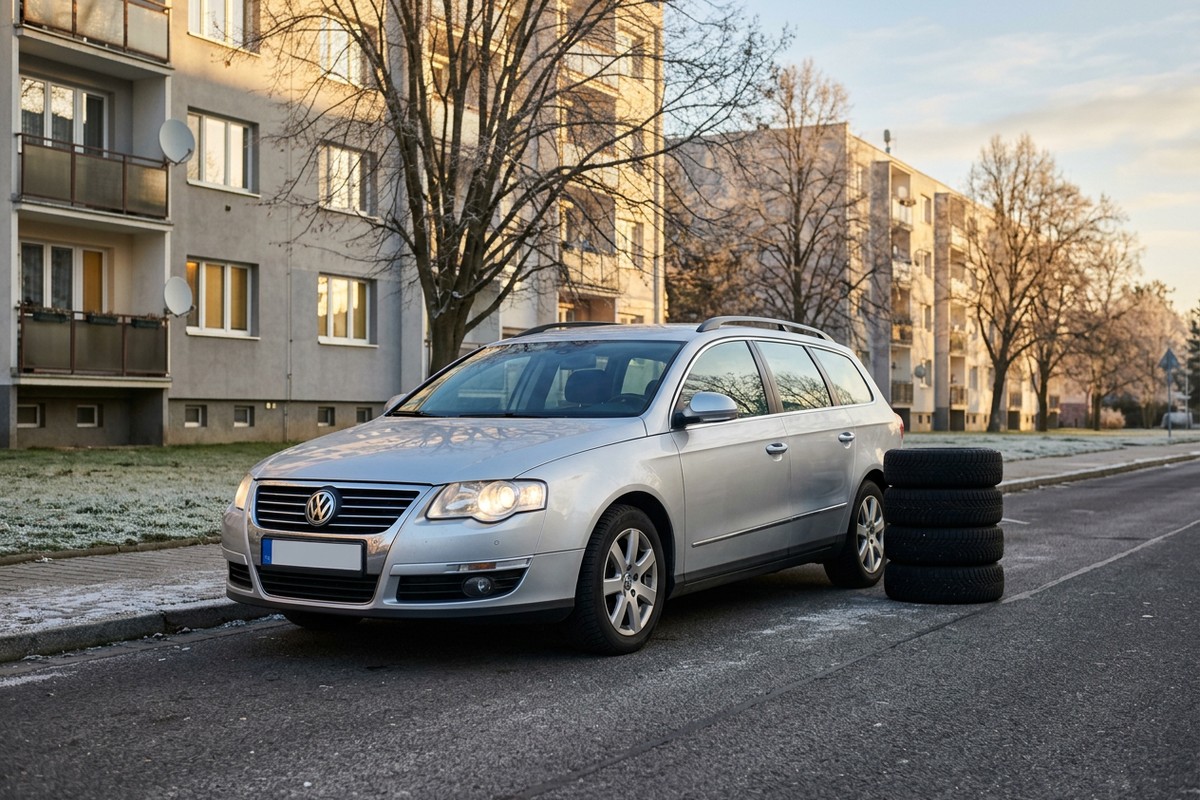Volkswagen Passat B6 a B7 (3C, 2005–2014): pneumatiky 205/55 R16, 195/60 R16 a 215/55 R17 podle motoru