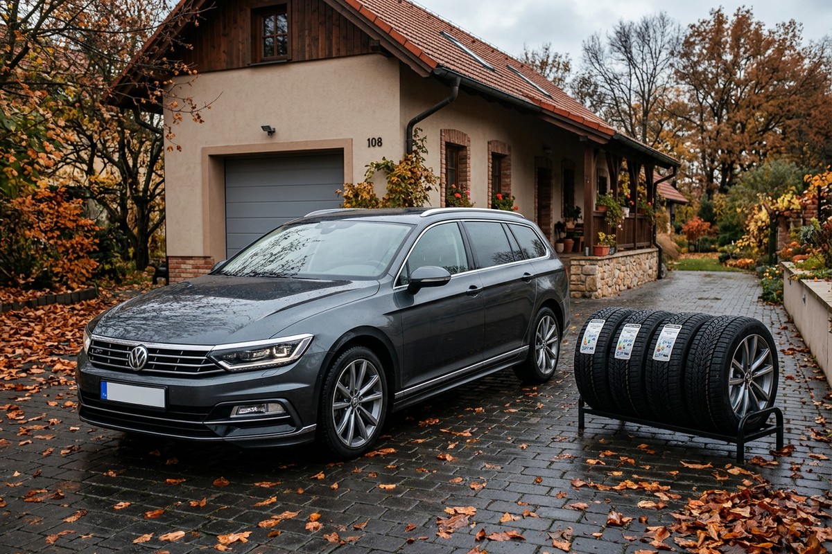 Volkswagen Passat B8 (2014–2023): pneumatiky 215/55 R17, 225/55 R17 a 235/45 R18 – a proč je v průkazu 3C
