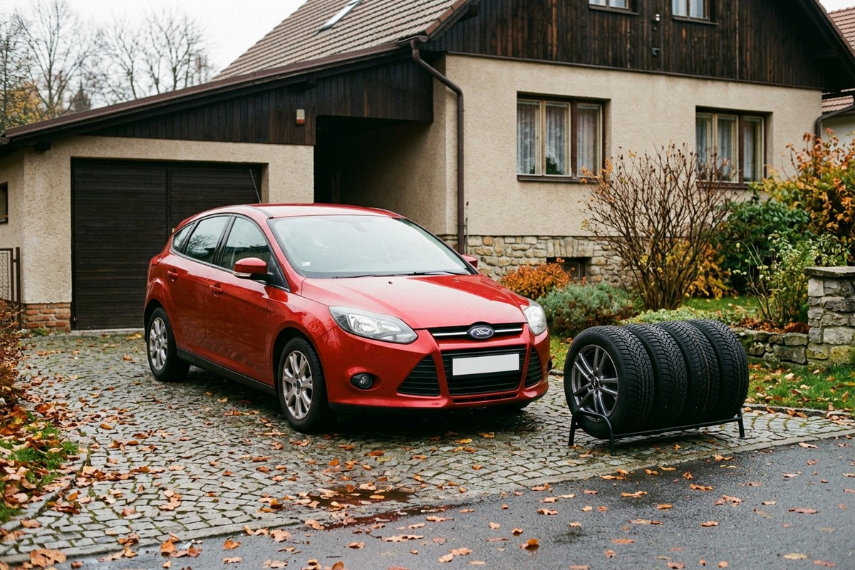 Ford Focus Mk3 (DYB, 2010–2018): pneumatiky 205/55 R16 u čtyř aut z pěti