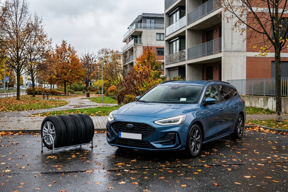 Ford Focus Mk4 (DEH, od 2018): pneumatiky 205/60 R16, 215/50 R17 a 215/55 R17 podle motoru