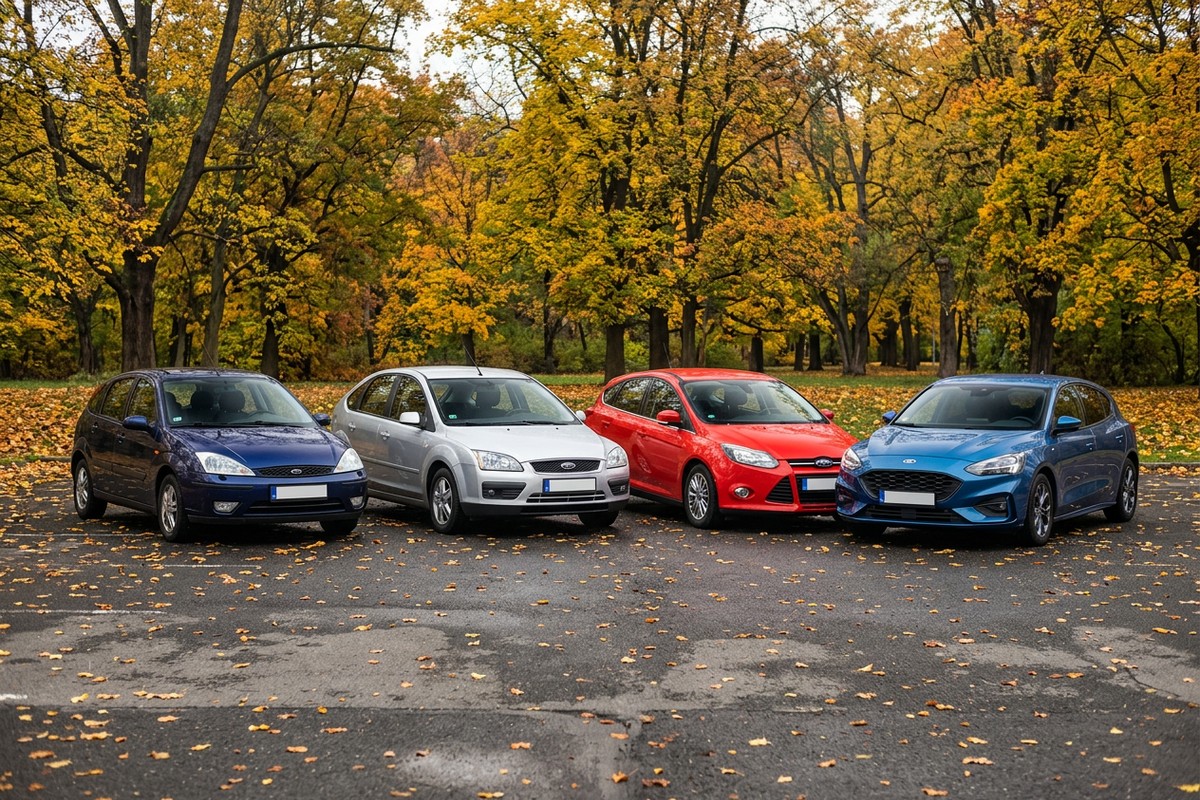 Jaké pneu na Ford Focus? Rozměr podle generace a jak ji poznat v průkazu