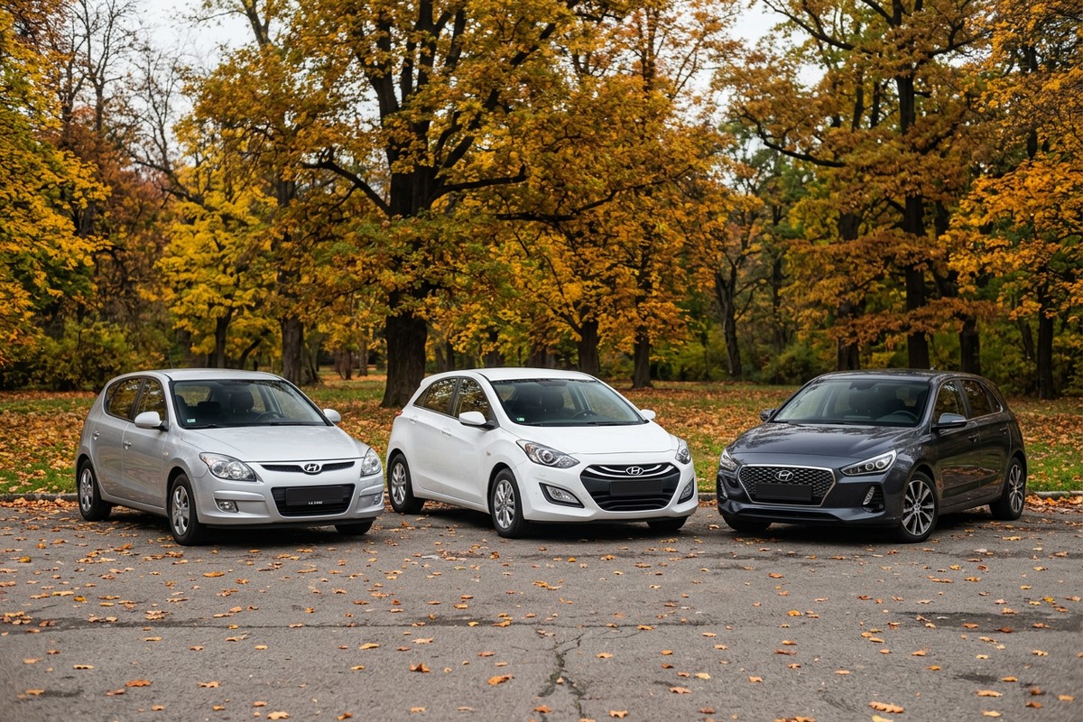 Jaké pneu na Hyundai i30? Rozměr podle generace FD, GD a PD