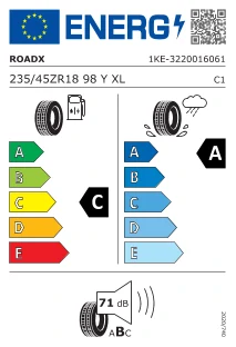ROADX L235/45 R18 RX MOTION DU71 98Y XL